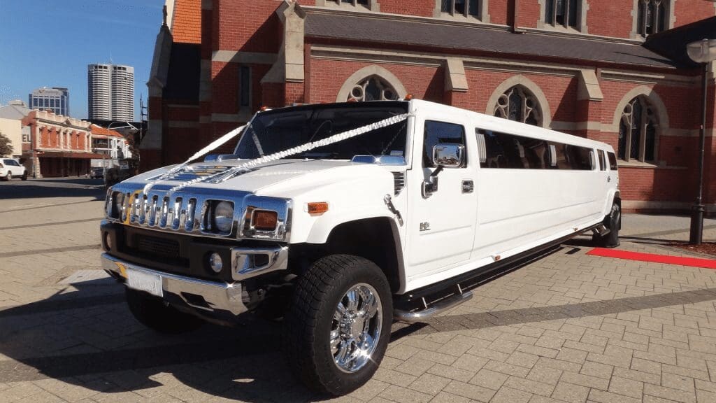 Hummer Limo Hire Melbourne White 18
